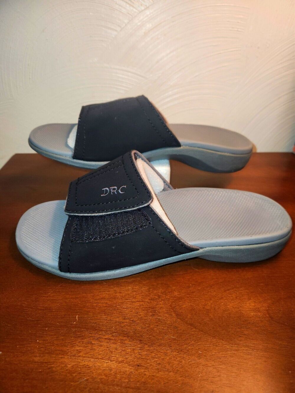 Dr Comfort DRC Sandals Connor Men’s Diabetic Supportive Slides Shoes Size 8